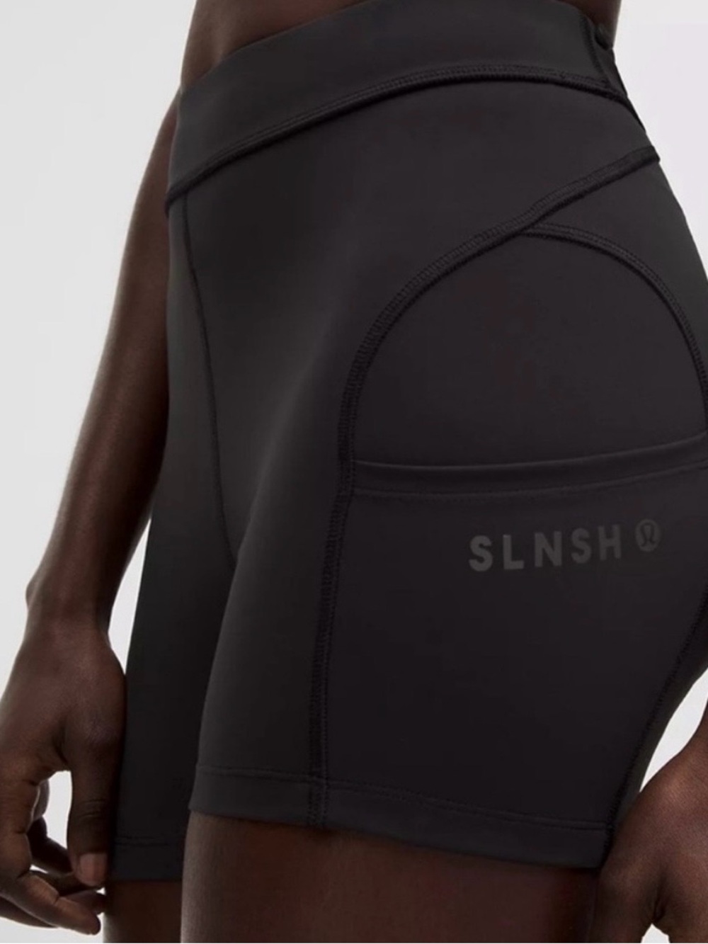 lululemon SLNSH collab Black Mesh Convertible Skirt - Picture 3 of 11